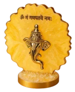 Lord Ganesha Beej Mantra Resin Art - Image 2